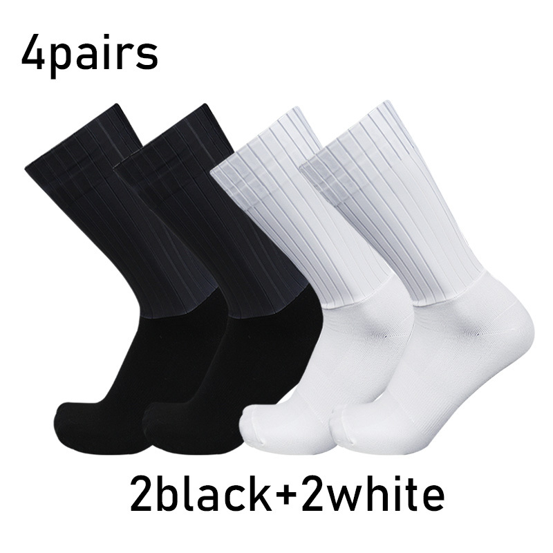 2026 シリコーンカラーサイクリング 4 ペア/セットスポ - Sock Garter Men のレビューと価格