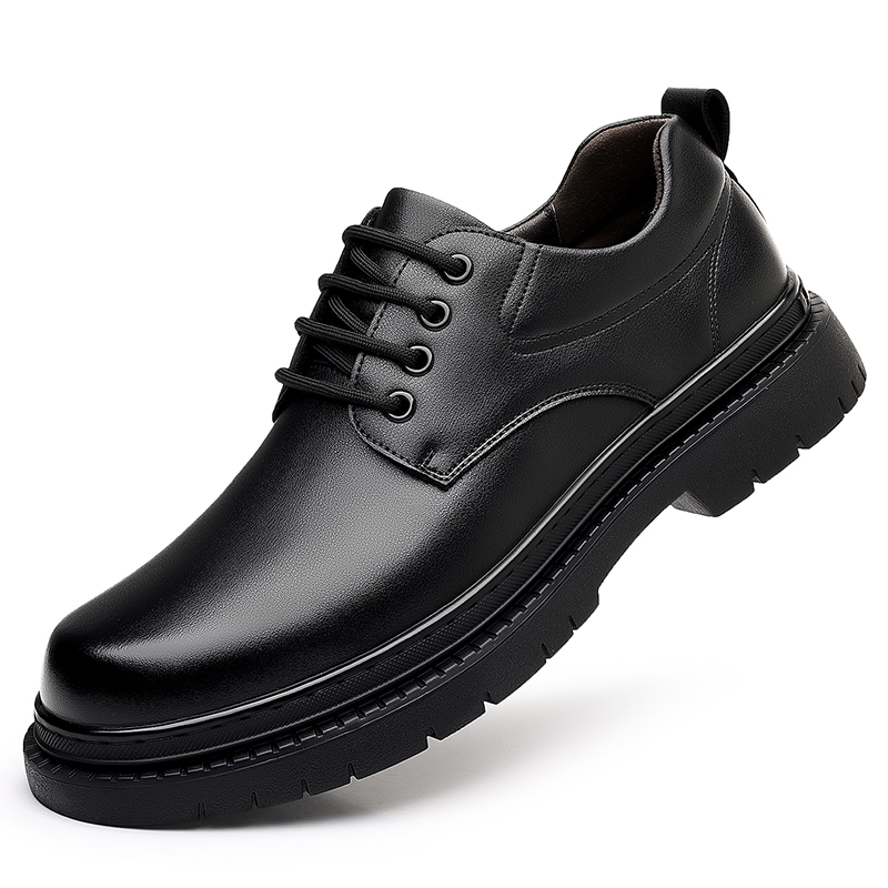 カジュアルコンフォートメンズレザードレスシューズファッション - Formal Men Daily Wear Footwear のレビューと価格
