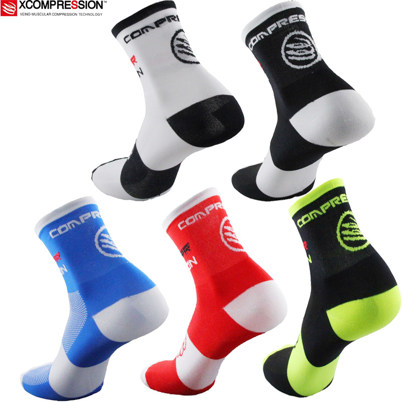 2017年新作サイクリングソックス 高弾性 アウトドアスポー - Sock Garter Men のレビューと価格