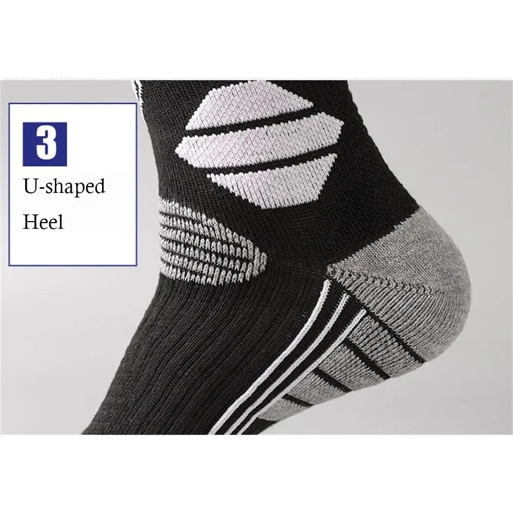 冬用暖かいスキーソックス - 滑り止め、厚手、通気性、圧縮タ - Sock Garter Men のレビューと価格