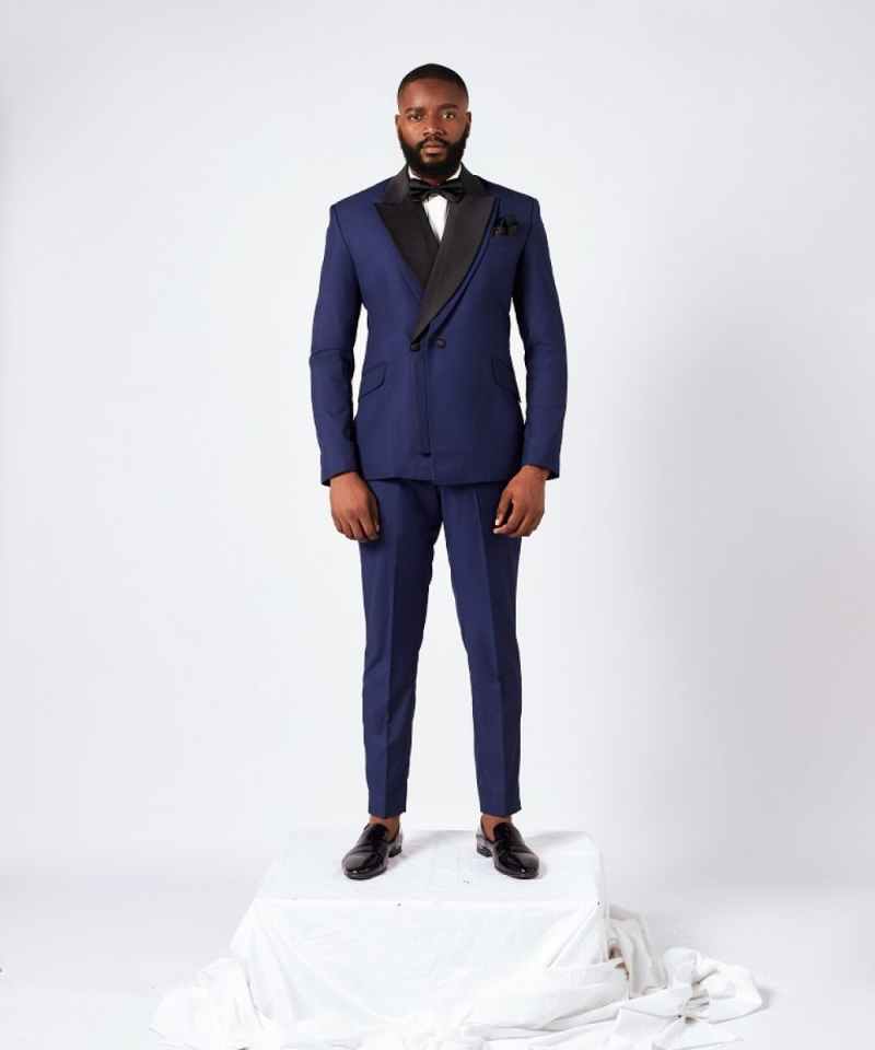 フォーマルウェディングタキシード ピークドラペル ダブルブレ - Men Formal Wear Modern のレビューと価格