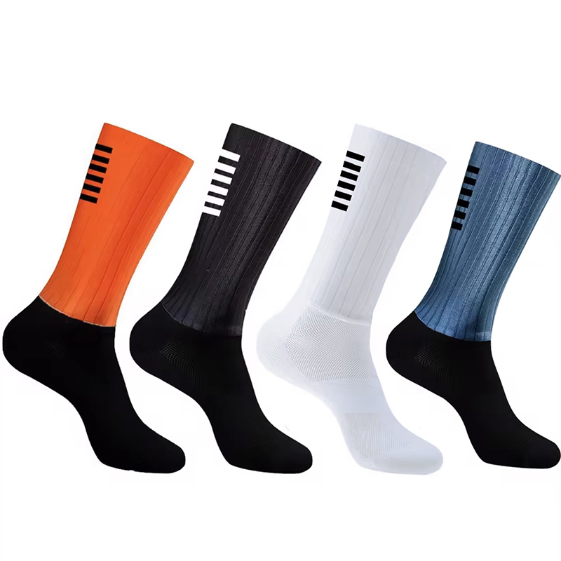 シリコンサイクリングエアロソックス滑り止めメンズ自転車スポー - Sock Garter Men のレビューと価格