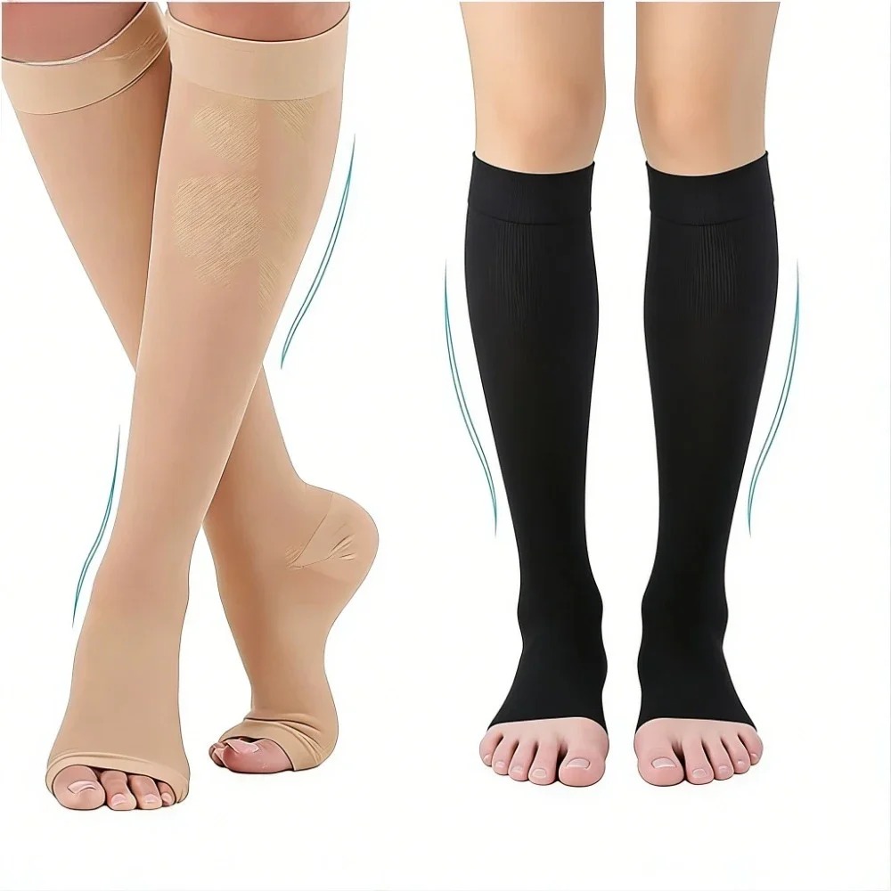 つま先なしのコンプレッションソックス。医療用サポート。S～X - Sock Garter Men のレビューと価格