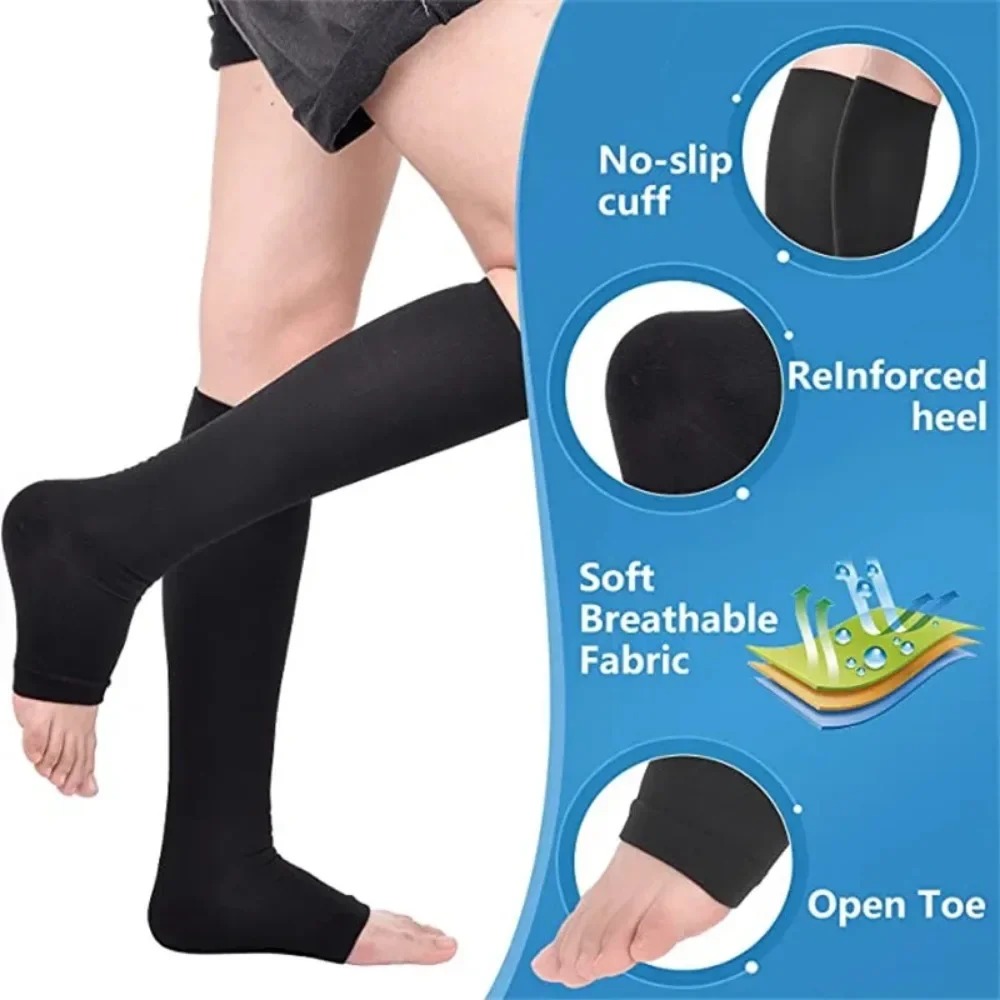 つま先なしのコンプレッションソックス。医療用サポート。S～X - Sock Garter Men のレビューと価格