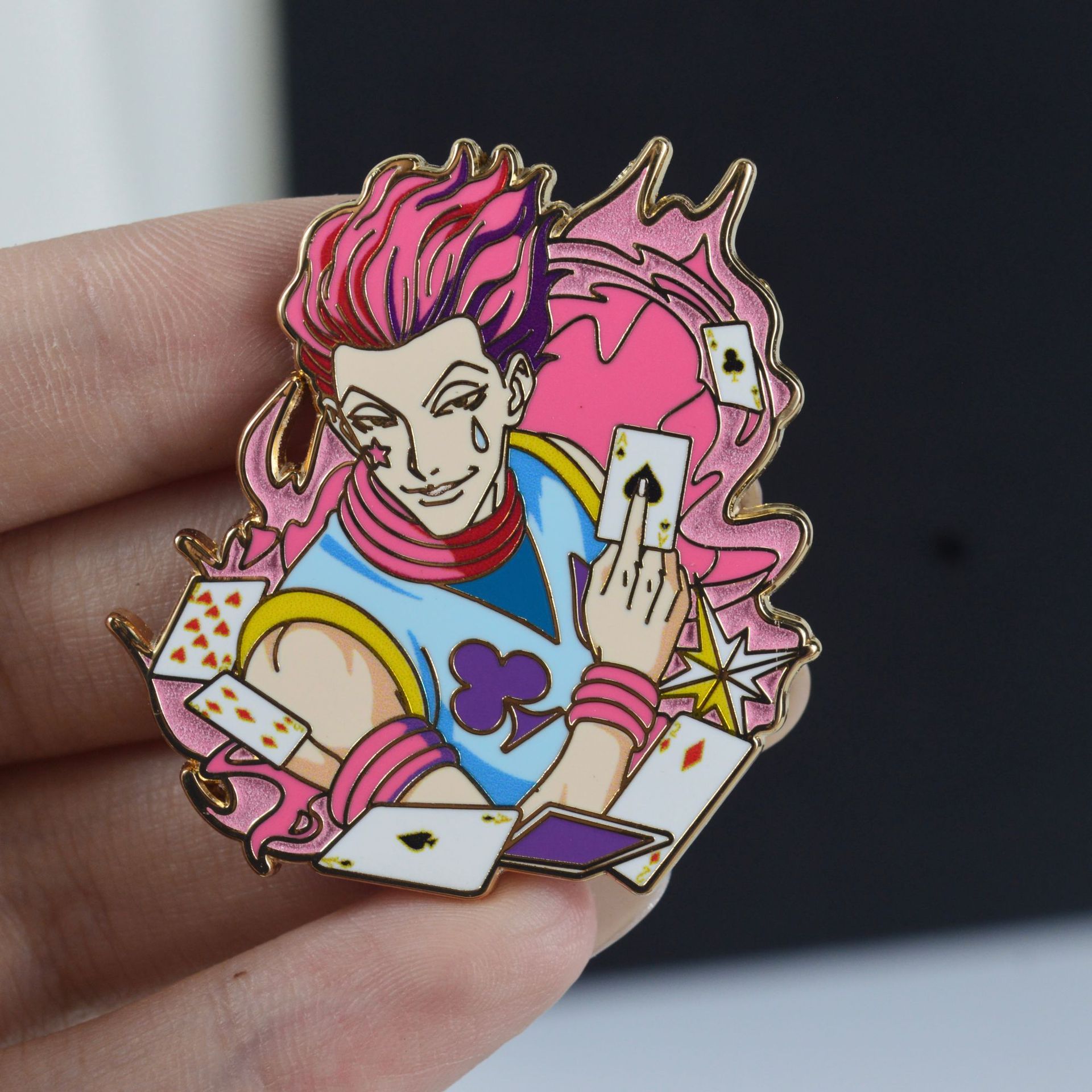 5個入り 日本アニメ ハンターバッジ ラペルピン バックパッ - Tuxedo Lapel Pin のレビューと価格