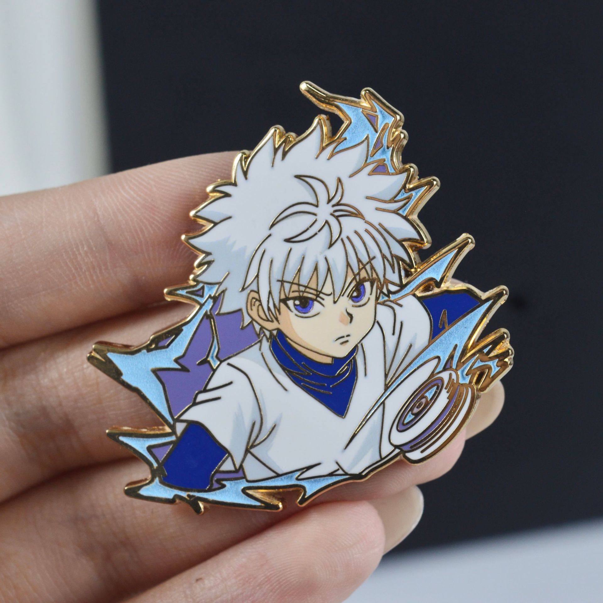 5個入り 日本アニメ ハンターバッジ ラペルピン バックパッ - Tuxedo Lapel Pin のレビューと価格