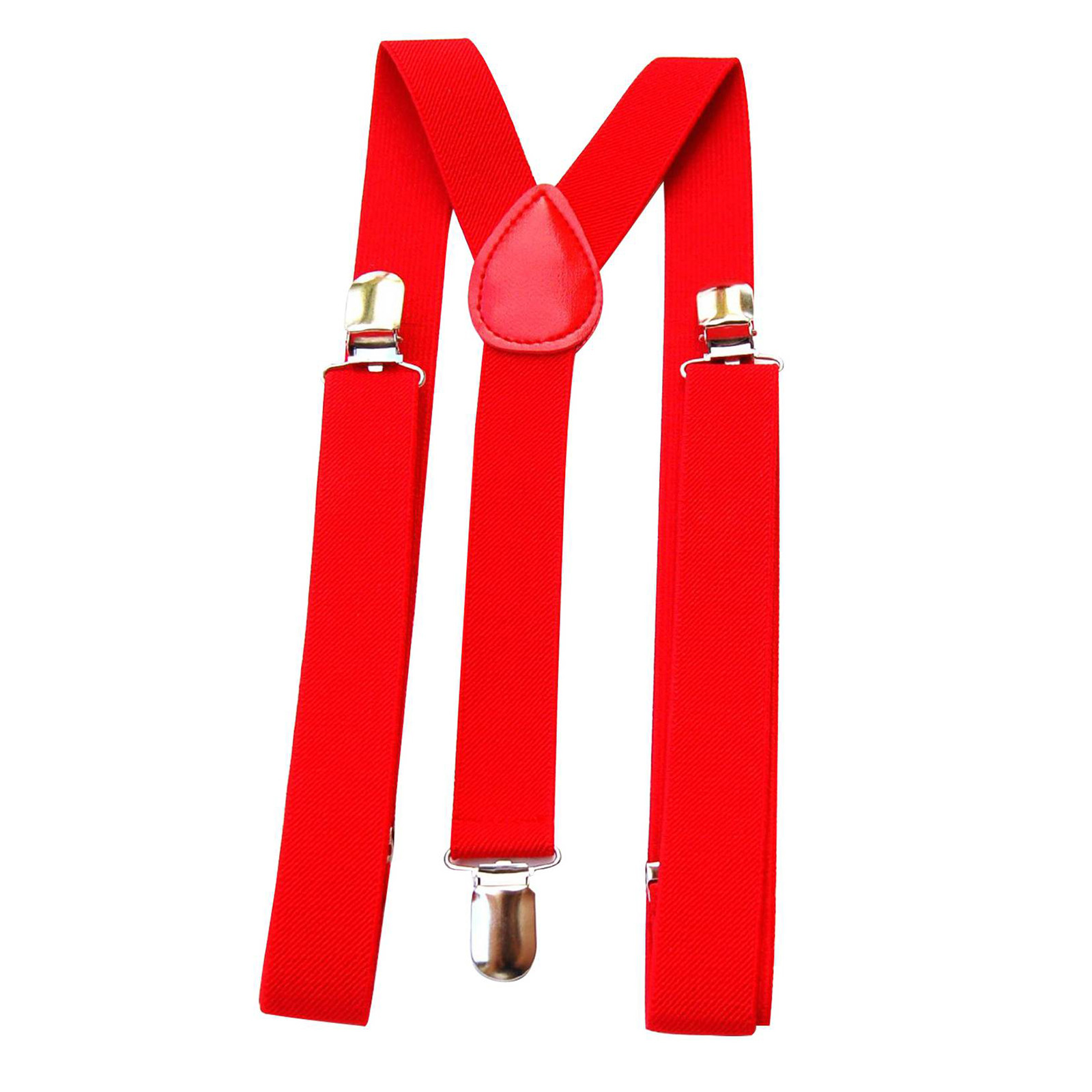 赤い調節可能なサスペンダー男性蝶ネクタイセットフォーマルウェ - Men'S Formal Wear With Suspenders のレビューと価格